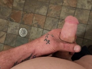 Got really horny and wanted to play with my big dick