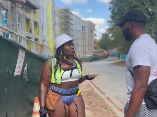 Construction Bae Fucks On Site