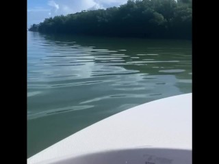 Young slut gets fingered in public