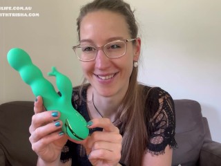 CalExotics Dreaming Sonoma Rabbit Vibrator SFW review - this one makes me squirt