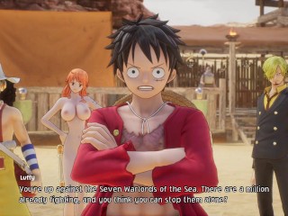 One Piece Odyssey Nude Mod Installed Game Play [part 22] Porn game play [18+] Sex game