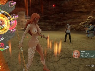 One Piece Odyssey Nude Mod Installed Game Play [part 23] Porn game play [18+] Sex game