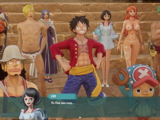 One Piece Odyssey Nude Mod Installed Game Play [part 25] Porn game play [18+] Sex game