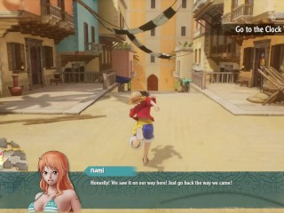 One Piece Odyssey Nude Mod Installed Game Play [part 25] Porn game play [18+] Sex game