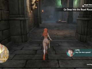 One Piece Odyssey Nude Mod Installed Game Play [part 26] Porn game play [18+] Sex game