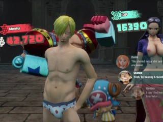 One Piece Odyssey Nude Mod Installed Game Play [part 27] Porn game play [18+] Sex game