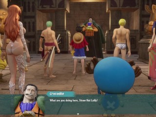 One Piece Odyssey Nude Mod Installed Game Play [part 27] Porn game play [18+] Sex game