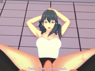 Byleth Gives You a Footjob To Train Her Sexy Body! Fire Emblem Feet Hentai POV