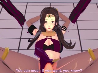 Dorothea Gives You a Footjob To Train Her Sexy Body! Fire Emblem Feet Hentai POV