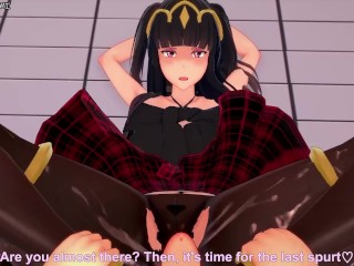 Tharja Gives You a Footjob To Train Her Sexy Body! Fire Emblem Feet Hentai POV