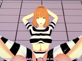 Hana Gives You a Footjob To Train Her Sexy Body! Prison School Feet Hentai POV