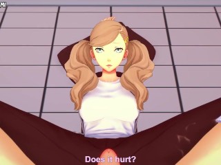 Ann Gives You a Footjob To Train Her Sexy Body! Persona 5 Feet Hentai POV