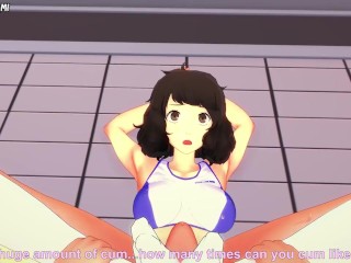 Kawakami Gives You a Footjob To Train Her Sexy Body! Persona 5 Feet Hentai POV