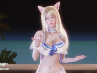 [MMD] CHUNG HA - Sparkling Ahri Sexy Kpop Dance League of Legends Uncensored Hentai 4K