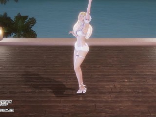 [MMD] CHUNG HA - Sparkling Ahri Sexy Kpop Dance League of Legends Uncensored Hentai 4K