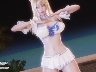 [MMD] CHUNG HA - Sparkling Ahri Sexy Kpop Dance League of Legends Uncensored Hentai 4K