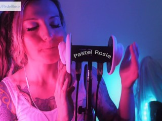 SFW ASMR - Pastel Rosie Wet Ear Licking Tingles for Deepest Relaxation - Sexy Erotic Audio Hot Egirl