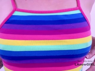 Perfect Babe gives Testosterone Boost Teen Audition