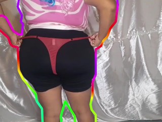 Probandome ropa intima #2