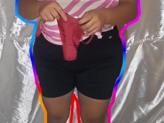 Probandome ropa intima #2
