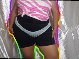 Probandome ropa intima #1