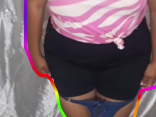 Probandome ropa intima #5