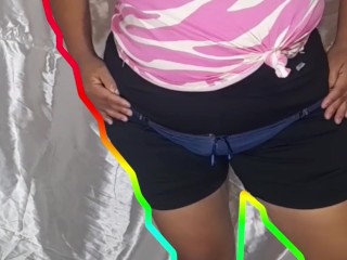 Probandome ropa intima #5