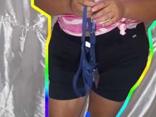 Probandome ropa intima #5