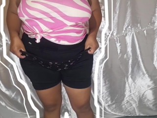 Probandome ropa intima #4