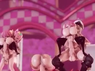 Futa Futanari Hardcore Orgy Anal Gangbang DP Huge Cumshots 3D Hentai Anime