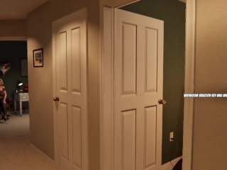 House Party Sex Game Part 3 Walkthrough Gameplay [18+]