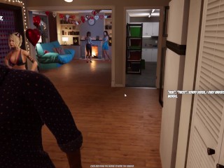House Party Sex Game Part 3 Walkthrough Gameplay [18+]