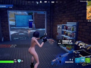 Fortnite Nude Game Play [Part 01] Nude Mod Installed [18+] Adult Game