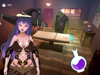 Buoyant boobjob  In Orc Massage |Gameplay 8|VTuber