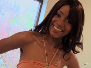 It is truly remarkable to watch the ebony skinny pussy taking a hard BBC pounding