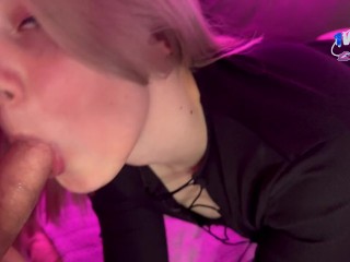 I asked my stepbrother to help with the stream, in return I gave him cum on my ass