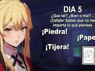 Joi español - ¿Podrás masturbarte los 7 días de la semana? - Kakegurui