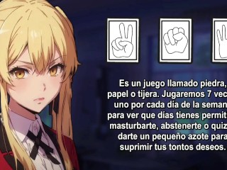 Joi español - ¿Podrás masturbarte los 7 días de la semana? - Kakegurui