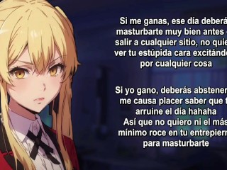 Joi español - ¿Podrás masturbarte los 7 días de la semana? - Kakegurui