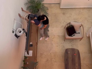 We finally arrive in Cartagena and Scarlett wants to fuck her coworker!!