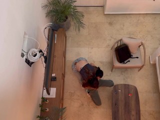 We finally arrive in Cartagena and Scarlett wants to fuck her coworker!!