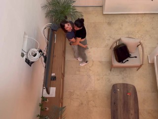 We finally arrive in Cartagena and Scarlett wants to fuck her coworker!!