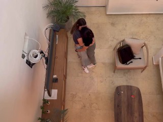 We finally arrive in Cartagena and Scarlett wants to fuck her coworker!!