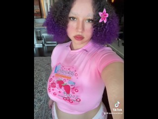 CURVY THICC BBW VANILLA FAITH ARDALAN SEXY LEWD EGIRL TIKTOKS