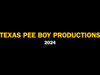 Pee in Blue Silk Bikini Underwear