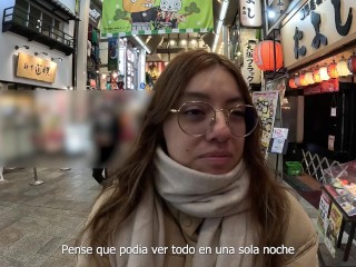 Vlog Osaka, Japan: blowjob and swallow