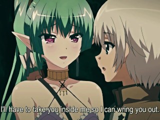 Horny Green Haired Bitch Likes To Make A Paizuri With Her Tits