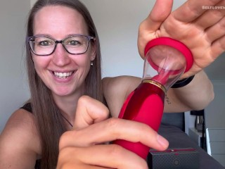 Ultimate pleasure for her vibrating tongue pump SFW review