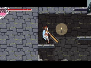 H-Game pixel game Princess reconquista ver.0.3 Demo (Game Play) part 1