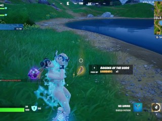 Fortnite Nude Game Play - Chun-Li Nude Mod (Part 03) [18+] Adult Porn Gamming